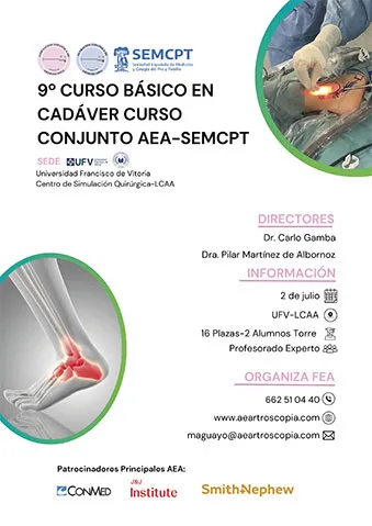 9.º Curso básico cadáver AEA-SEMCPT