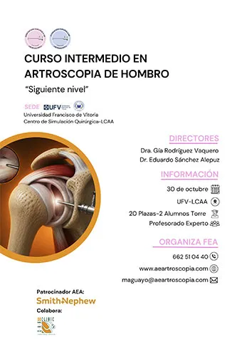 Curso intermedio en artroscopia de hombro